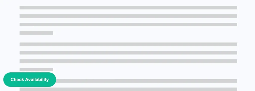Add Availability Checker to WordPress page